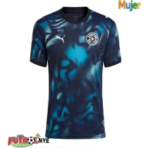 Camiseta Paraguay Visitante Equipación para mujer Mundial 2026 manga corta